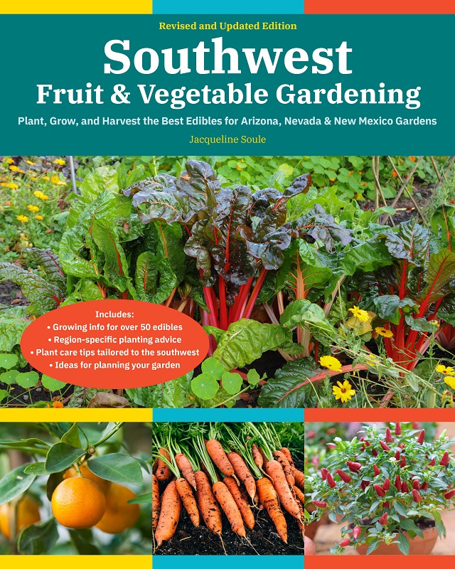 cover of dr soules southwest fruit and vegetable gardening book