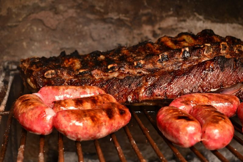 Argentina barbecue of meat