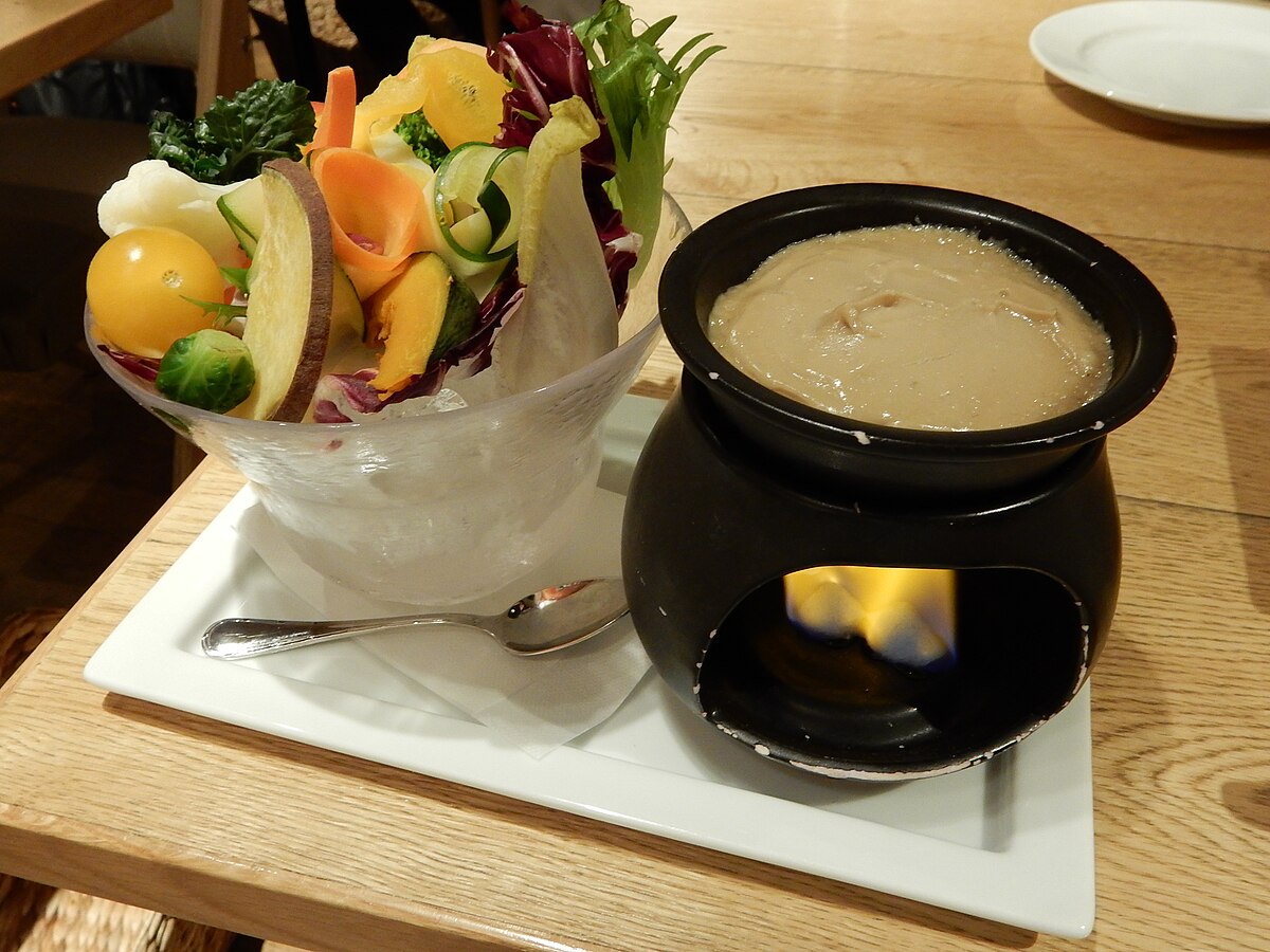 Bagna_Cauda in a restaurant