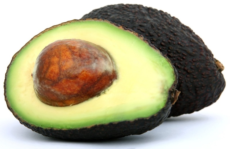 avocado cut for using in salad
