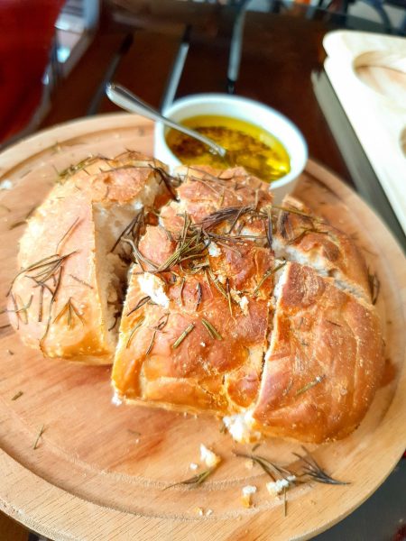 bread with rosemary