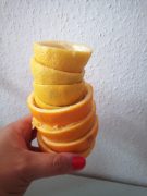citrus peels stacke