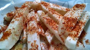 jicama for roots and fruits salad