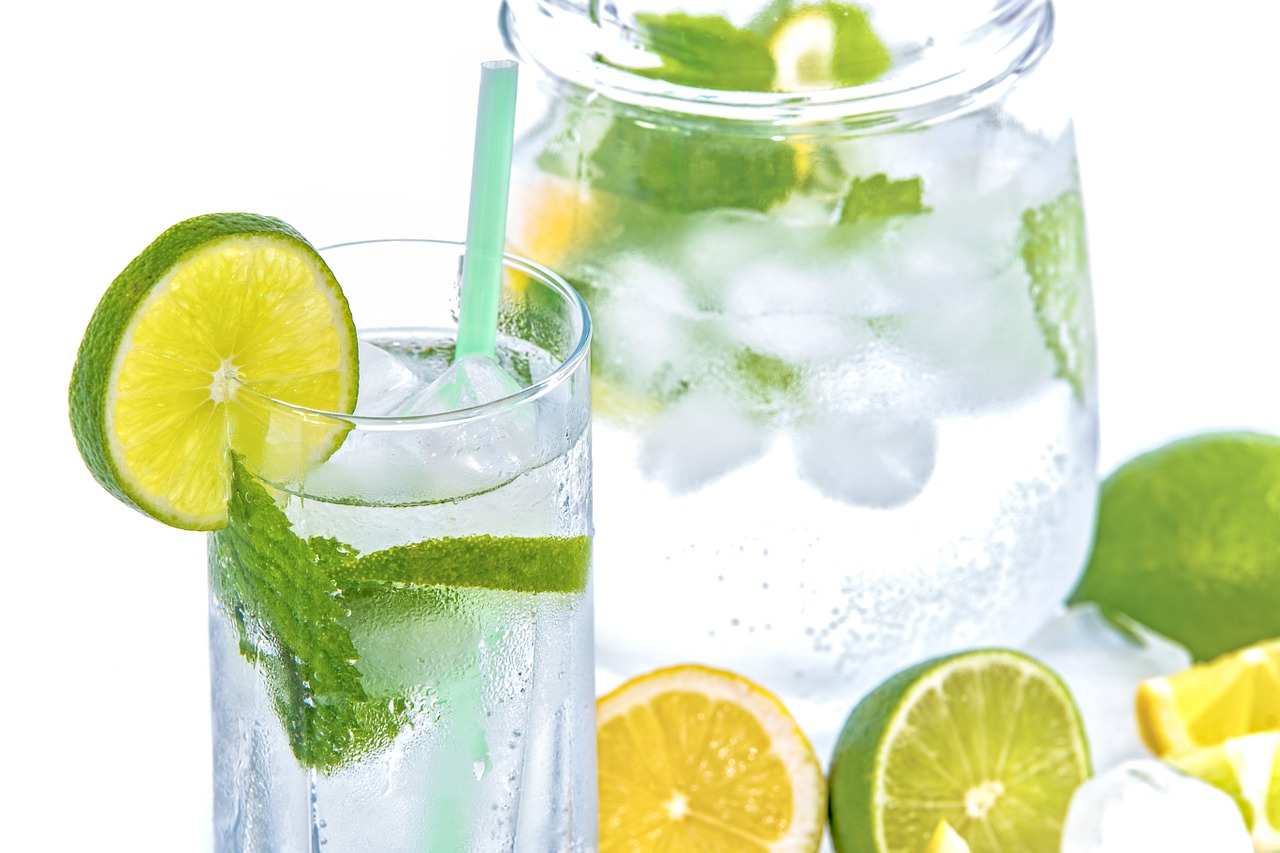 mint in water on savor the southwest