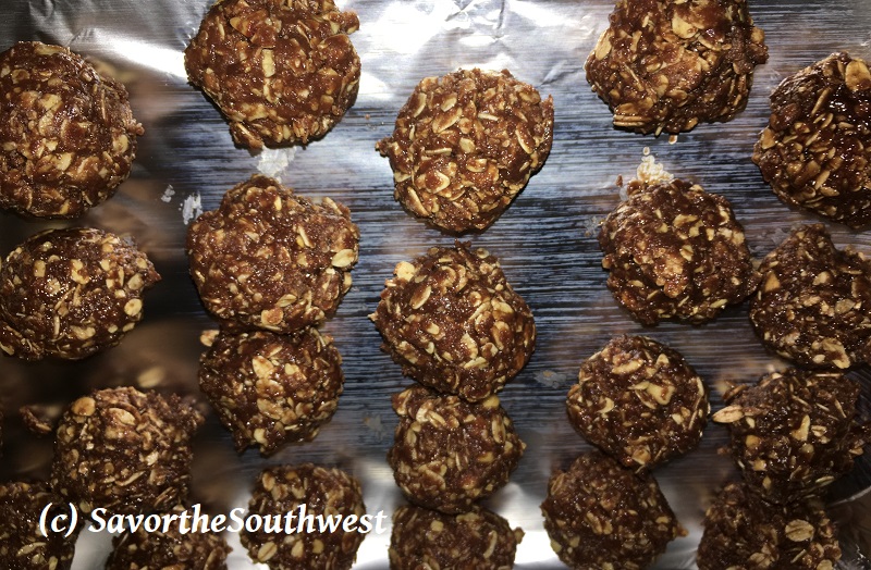 making no bake cookies on savor the southwest