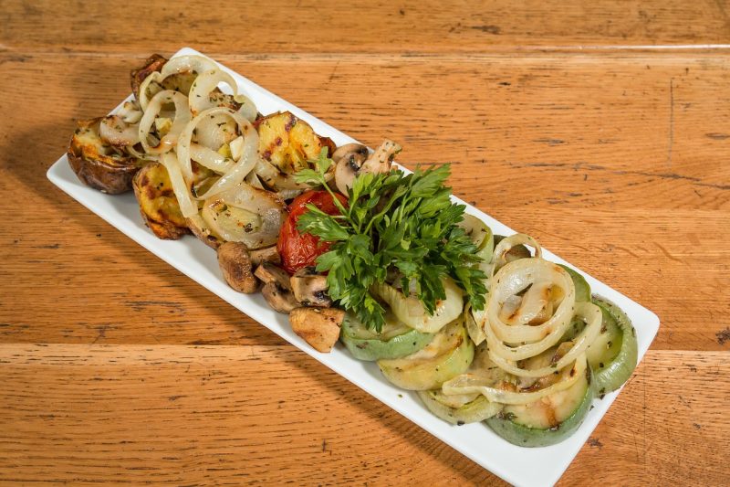 zucchini cooked and served